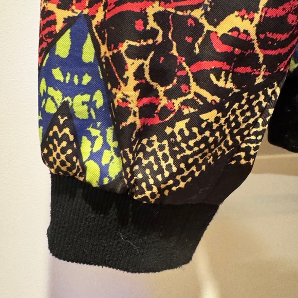 H&M Multicolor Patterned Bomber Jacket - Picture 10 of 15